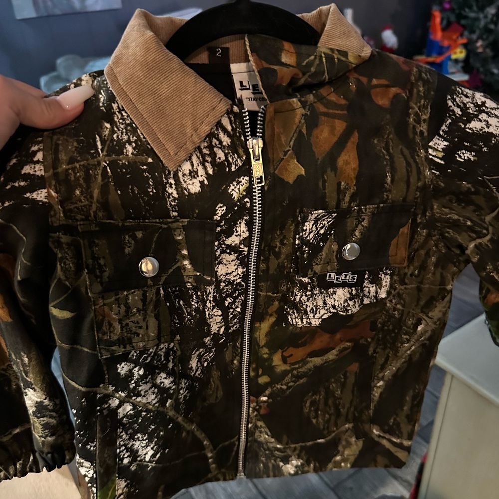 Boys Camo Jacket